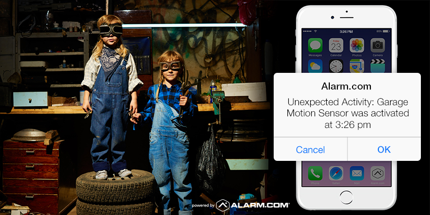 Are your kids full of surprises? Unexpected activity notifications have you covered.